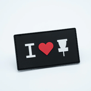 PVC Patch - I Love Disc Golf