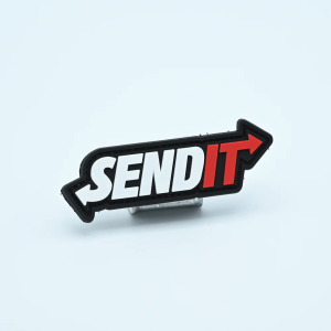 PVC Patch - Send It (Black)