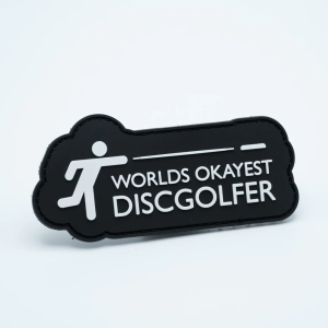PVC Patch - World's Okayest Disc Golfer