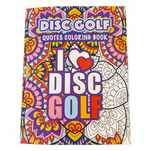 Disc Golf Quotes Coloring Book