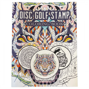 Disc Golf stamp Coloring Book