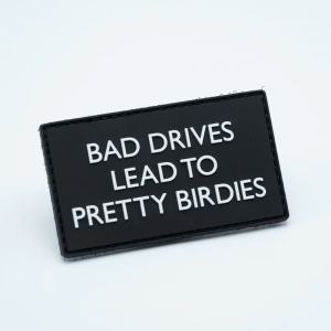 PVC Patch - Bad Drives Lead to Pretty Birdies