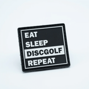 PVC Patch - Eat Sleep Discgolf Repeat
