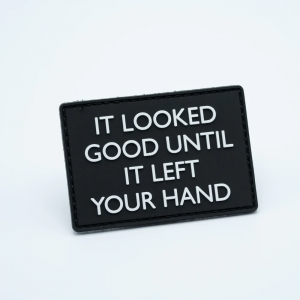 PVC Patch - It Looked Good Unitil it Left Your Hand