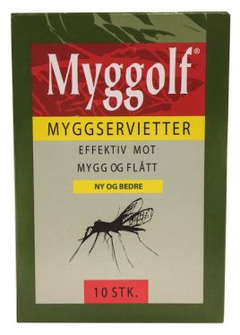 Myggolf Myggservietter 10pk