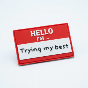 PVC Patch - Hello I'm Trying My Best