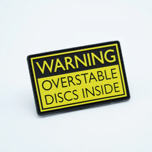 PVC Patch - Warning Overstable Discs